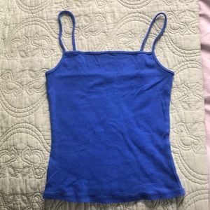 Royal blue Garage tank top